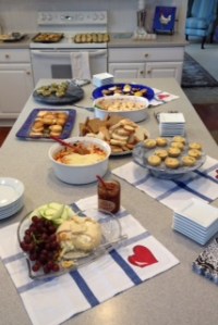 French and New York Style Hors d'oeuvres - Yum!